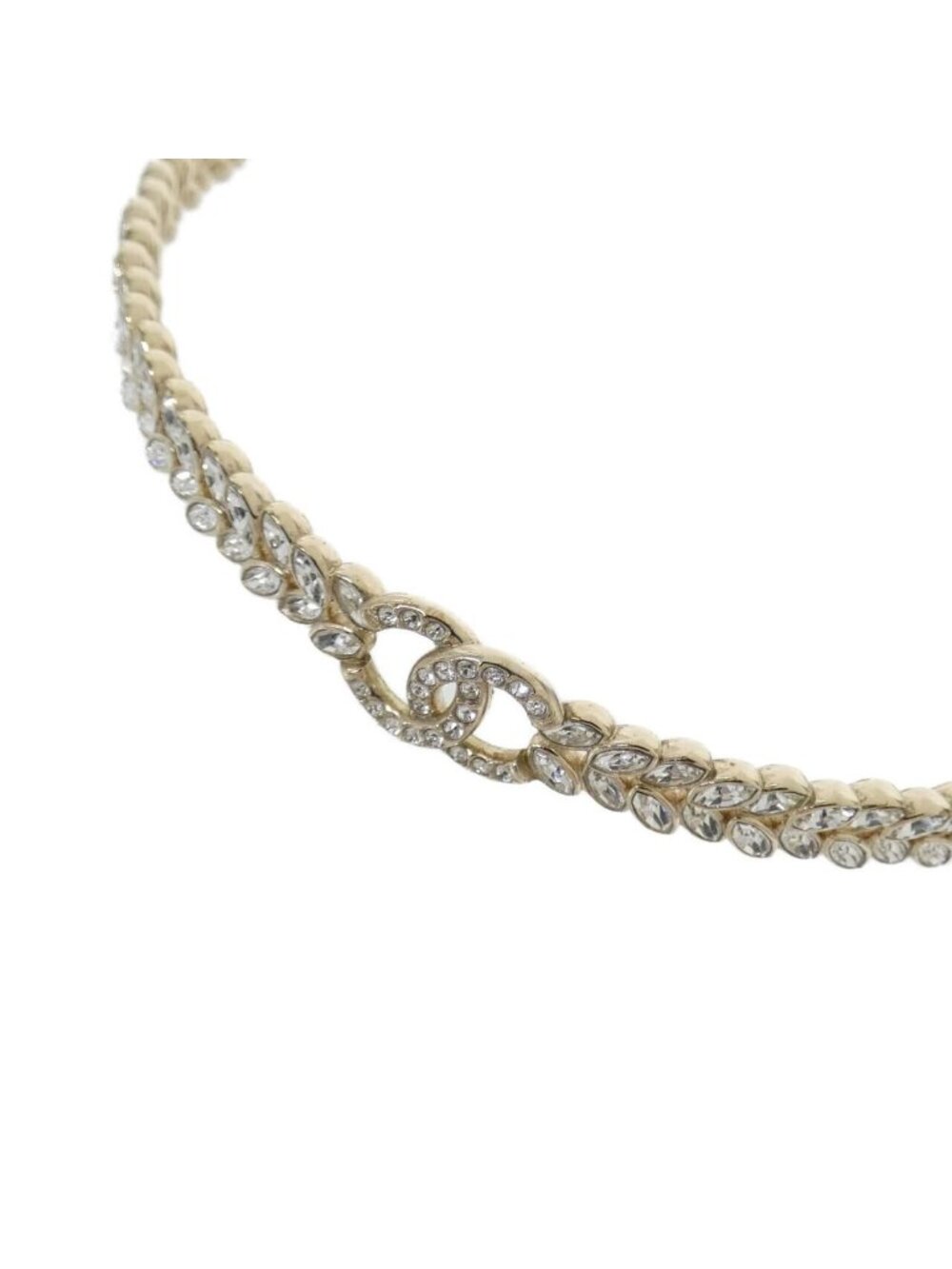 Chanel Choker Necklace Gold